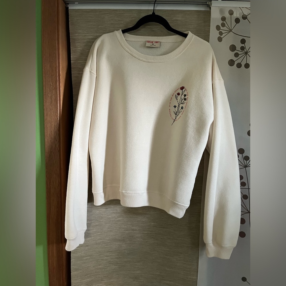 Taylor Swift Store Loving Him Was Red Crewneck Sweatshirt